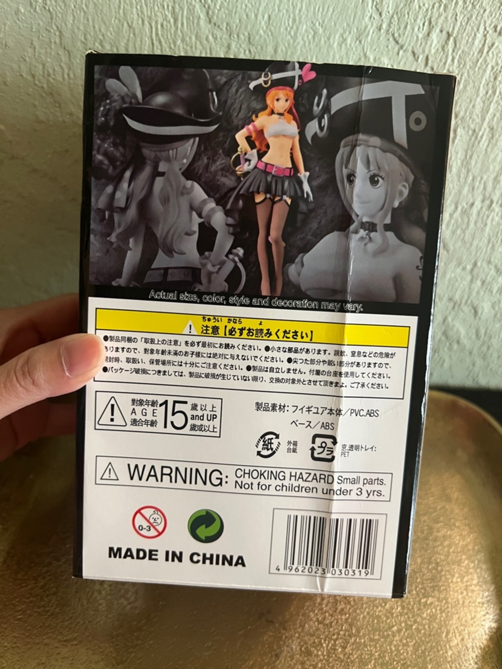 #1748**Anime Nami Pirate Warrior Figure - Pink & Black Outfit - Picture 11 of 11